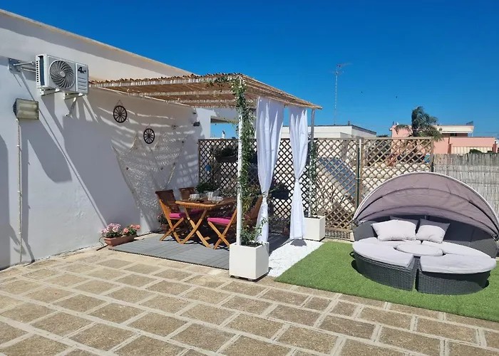 بيت للعطل La Terrazza Di Zoe - Castromediano *